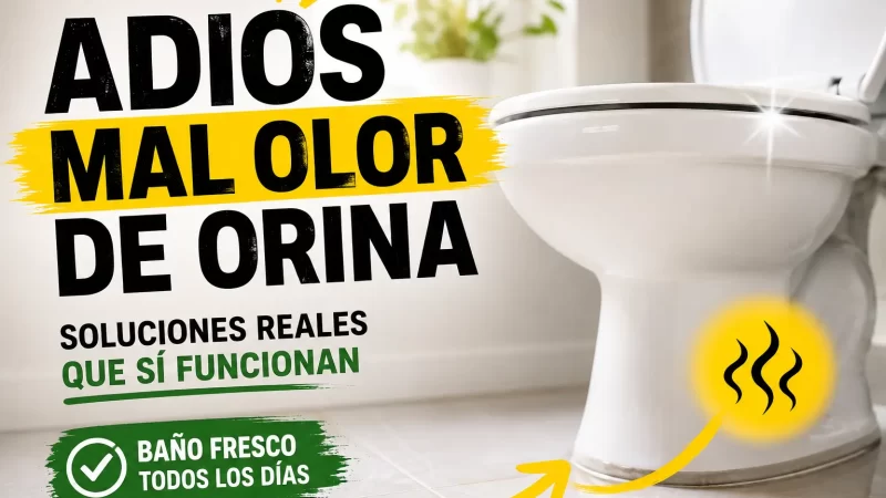 Cómo Eliminar el Mal Olor de Orina en el Baño